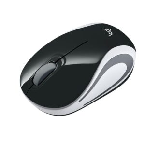Mini Mouse Sem Fio Logitech M187 AZUL Com Design Ambidestro