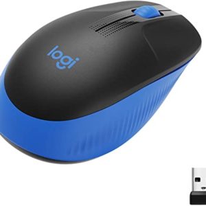 Mouse sem fio Logitech M190 com Design Ambidestro- Azul