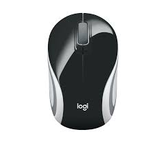 Mini Mouse Sem Fio Logitech M187 AZUL Com Design Ambidestro