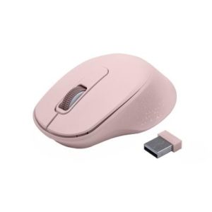 Mouse Sem Fio C3tech M-bt200pk – 2.4ghz – 1600dpi – Rosa